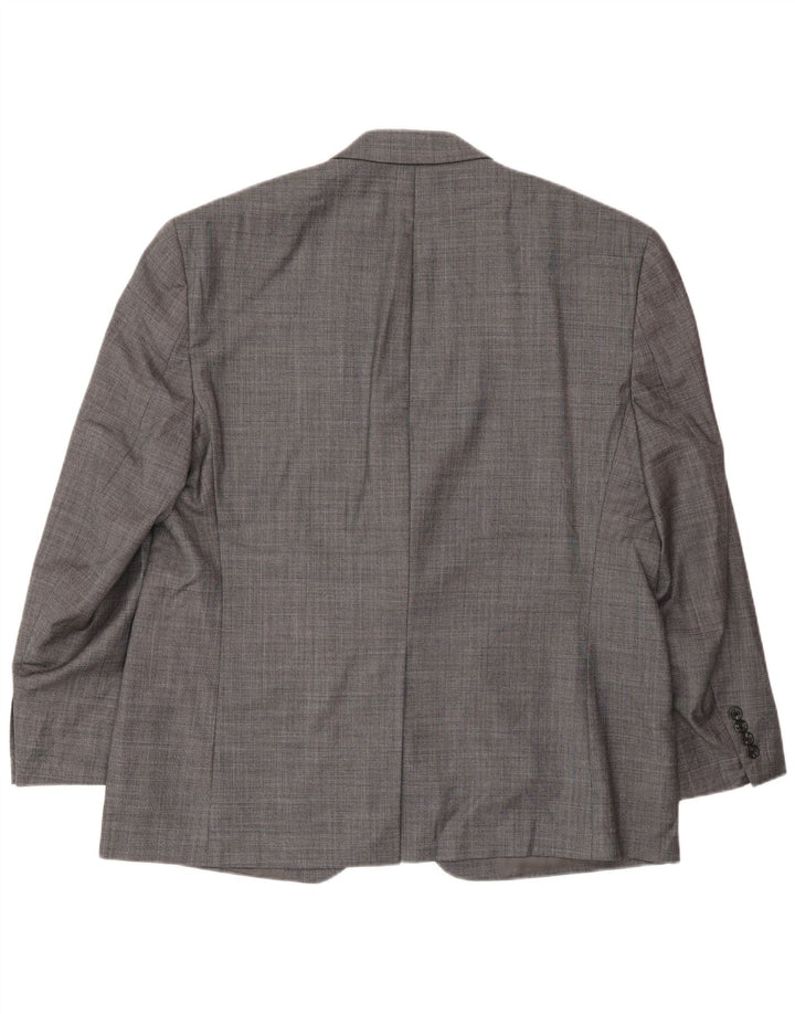 Chaps Chaqueta tipo blazer de 2 botones para hombre UK 44 2XL Lana gris