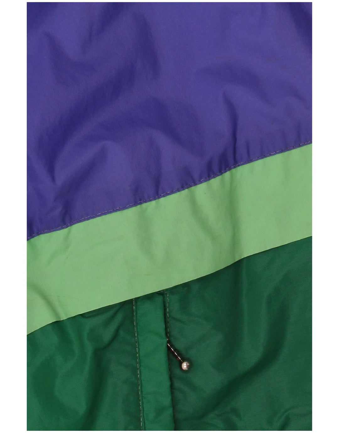 K-WAY Chaqueta cortavientos para hombre UK 38 Mediana Púrpura Colorblock Poliamida