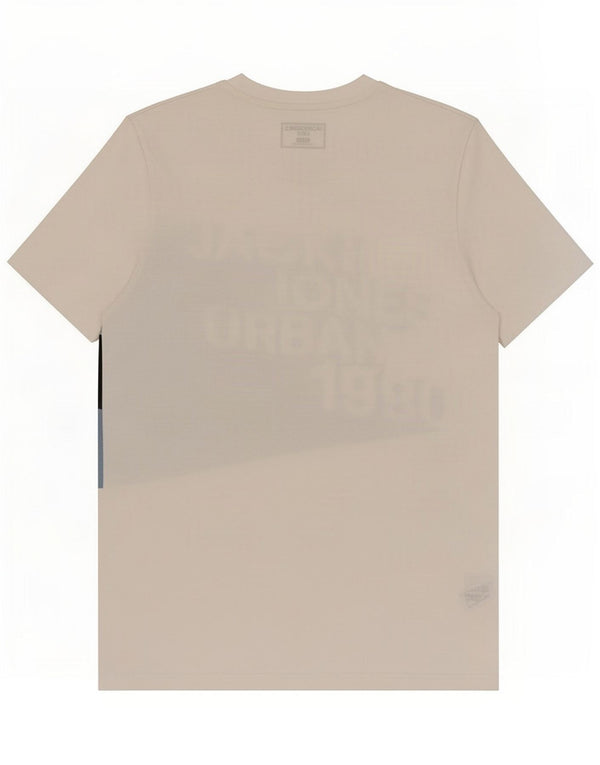 Jack & Jones Hombre Slim Fit Graphic T-Shirt Top Medium White Cotton