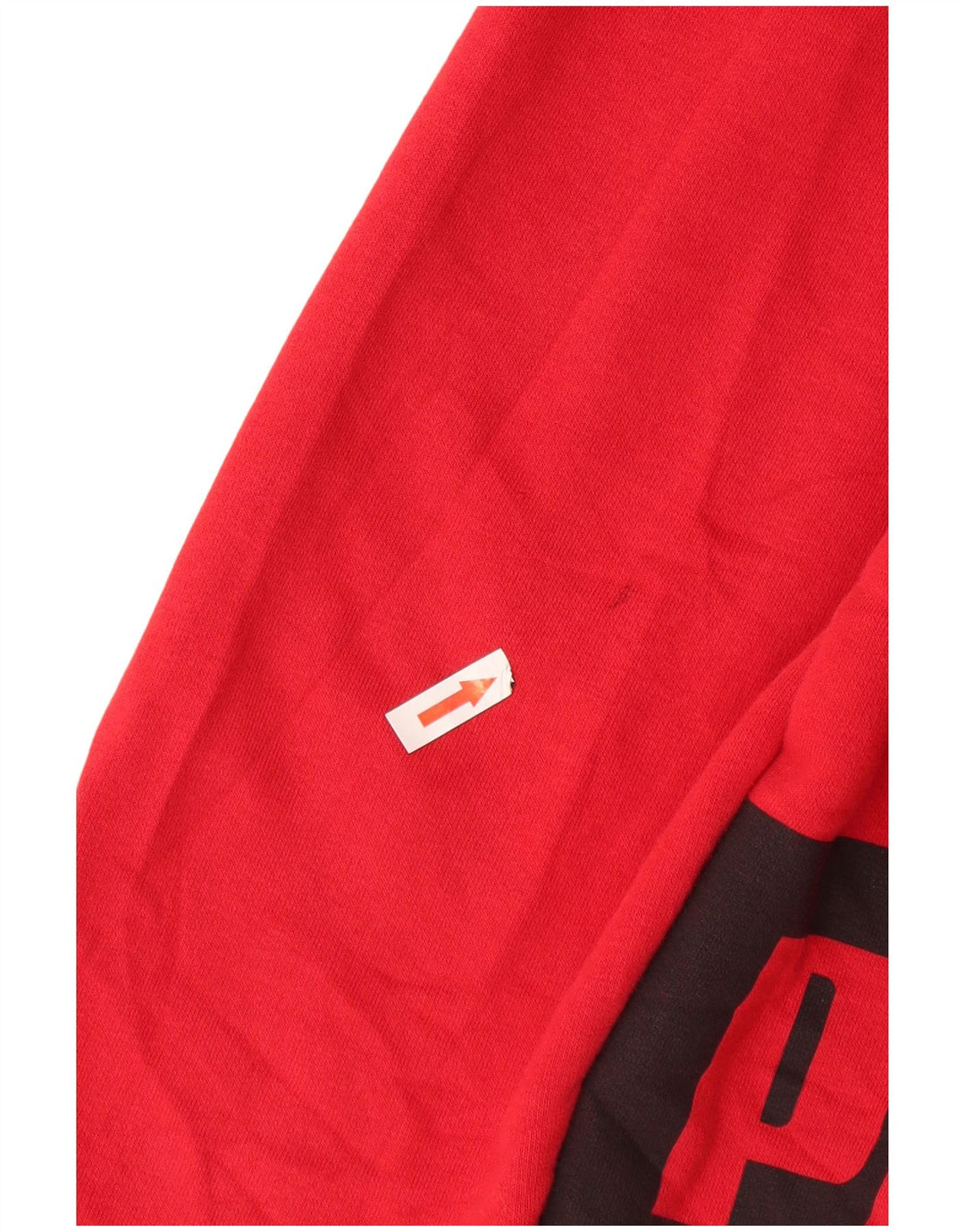 PUMA Jersey con capucha gráfica para hombre, talla grande, color rojo