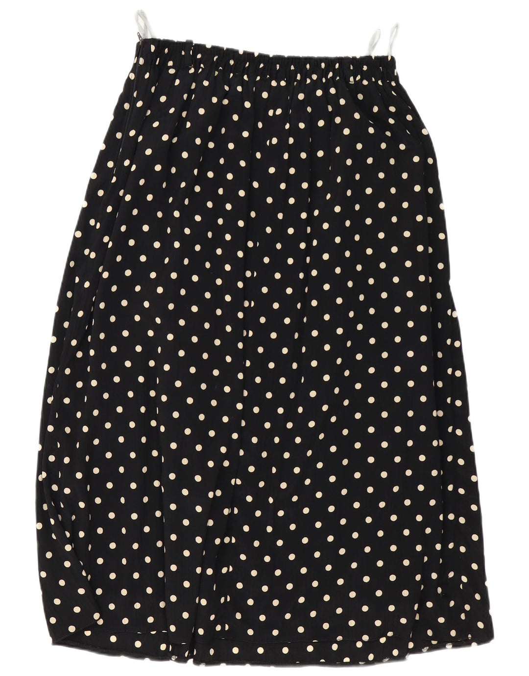 Vintage mujer falda plisada W32 grande negro manchado