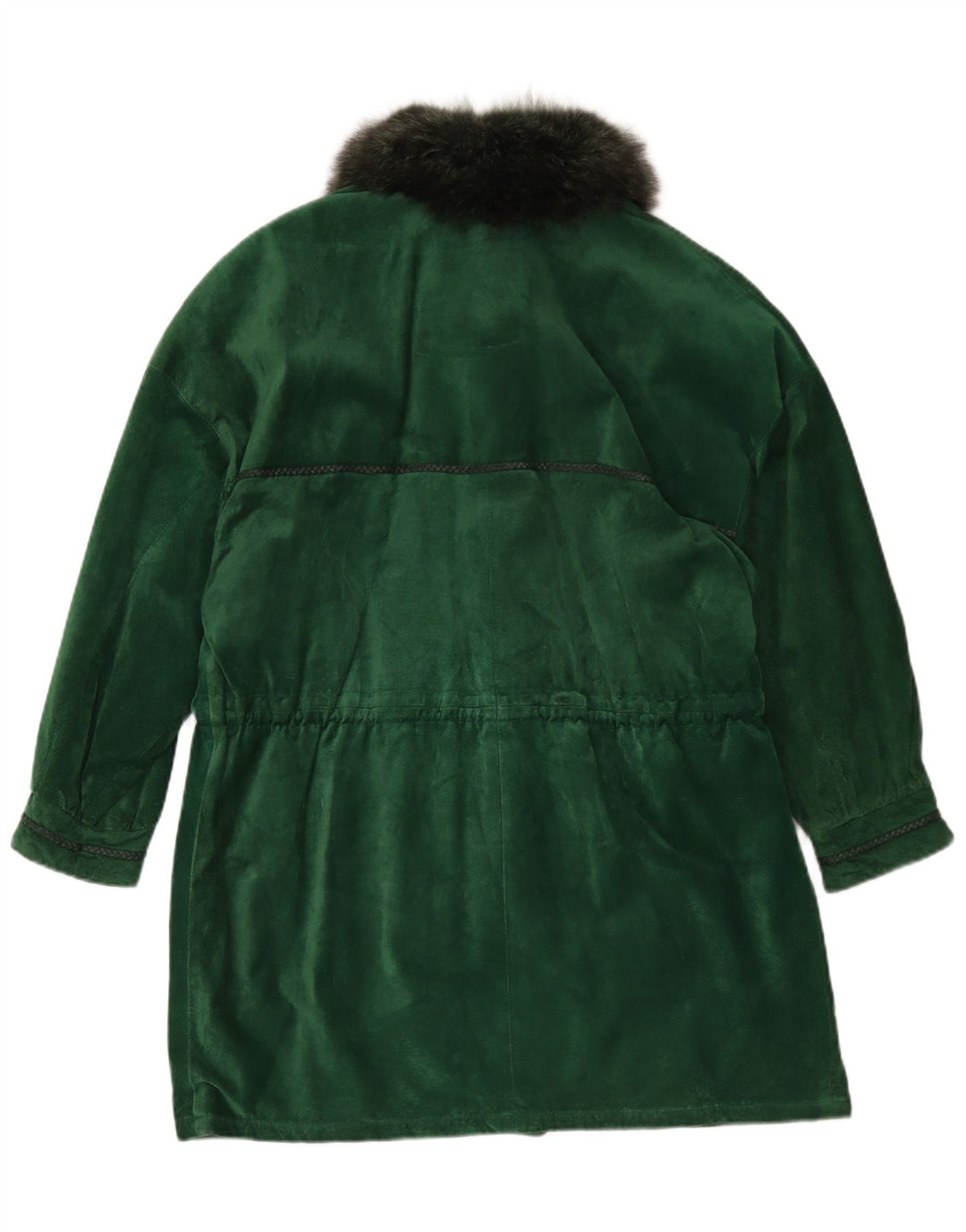 Abrigo Vinci de ante extragrande para mujer UK 18 XL Verde