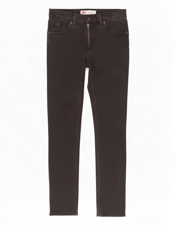 Levi's Vaqueros pitillo 510 para niños 15-16 años W28 L30 Algodón negro