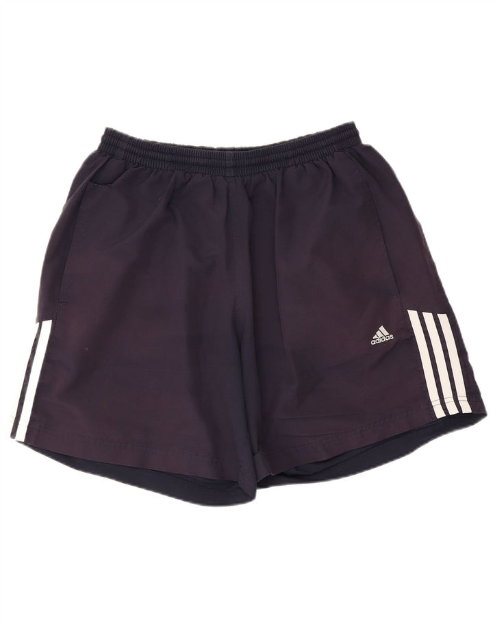 Pantalón Corto Deportivo Adidas Hombre Medio Azul Marino Poliéster