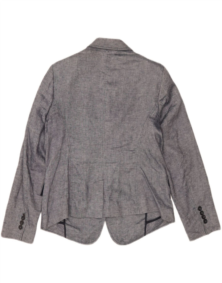 Marks & Spencer Chaqueta Blazer Autograph para Mujer UK 44 Grande Azul Marino