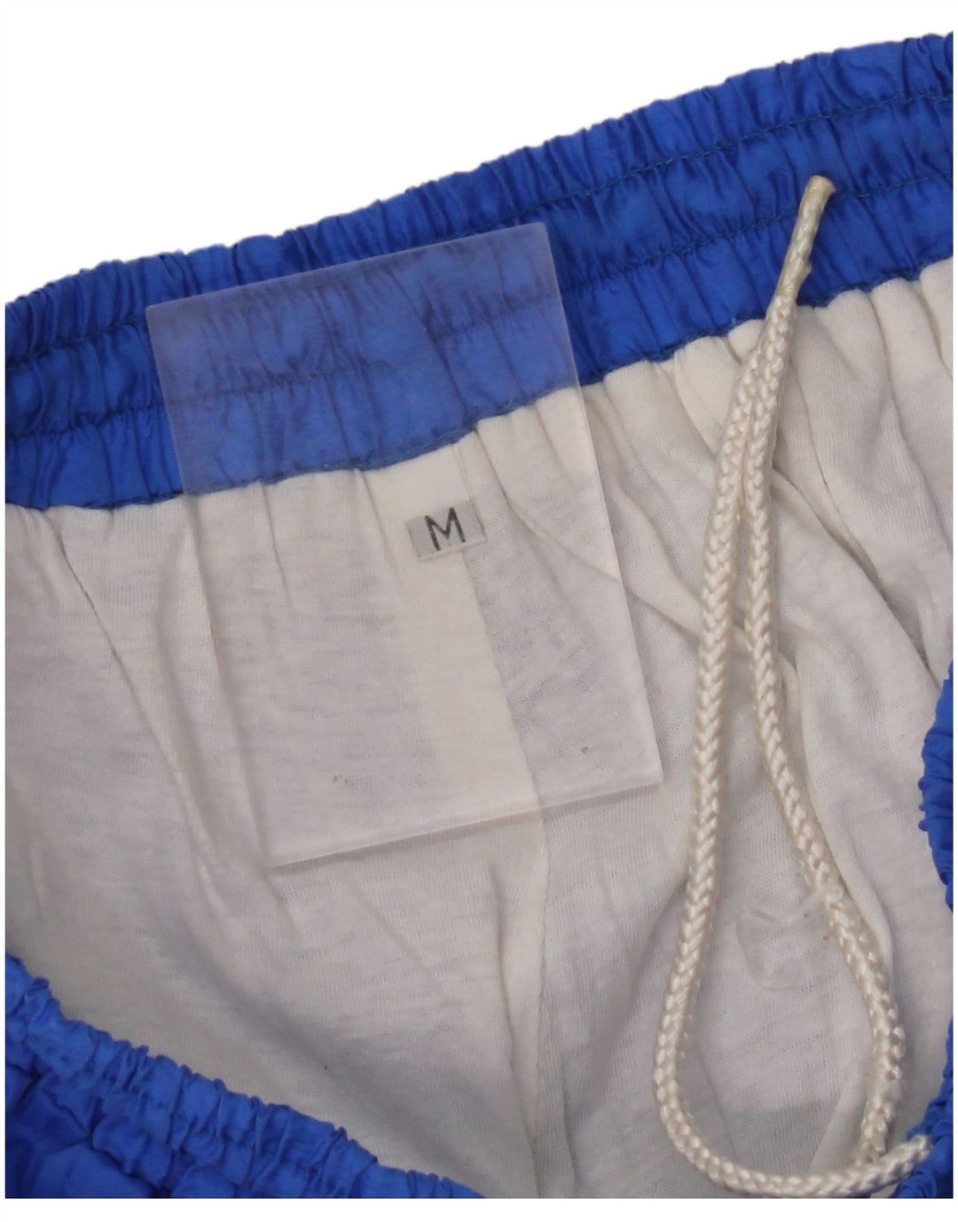 VINTAGE Pantalones de chándal para hombre Joggers Medium Blue Colourblock