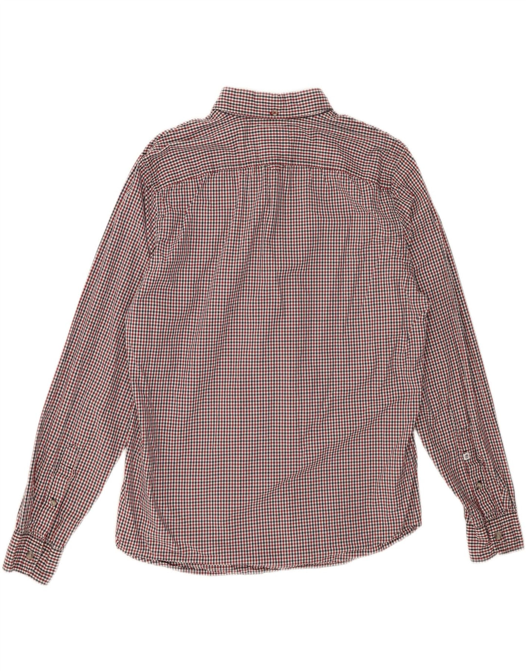 Camisa TIMBERLAND para hombre con cuadros rojos grandes