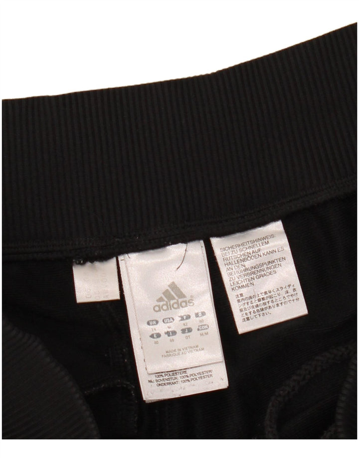 Adidas Pantalones de chándal para mujer UK 44 Grande Poliéster negro