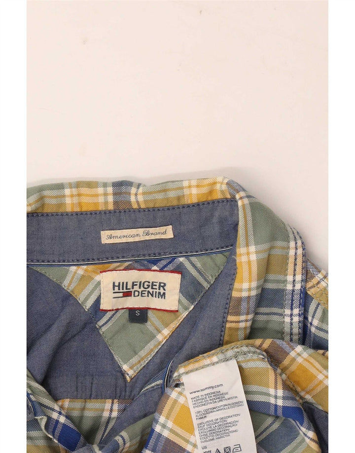 Camisa Tommy Hilfiger Hombre Small Multicolor Check Cotton