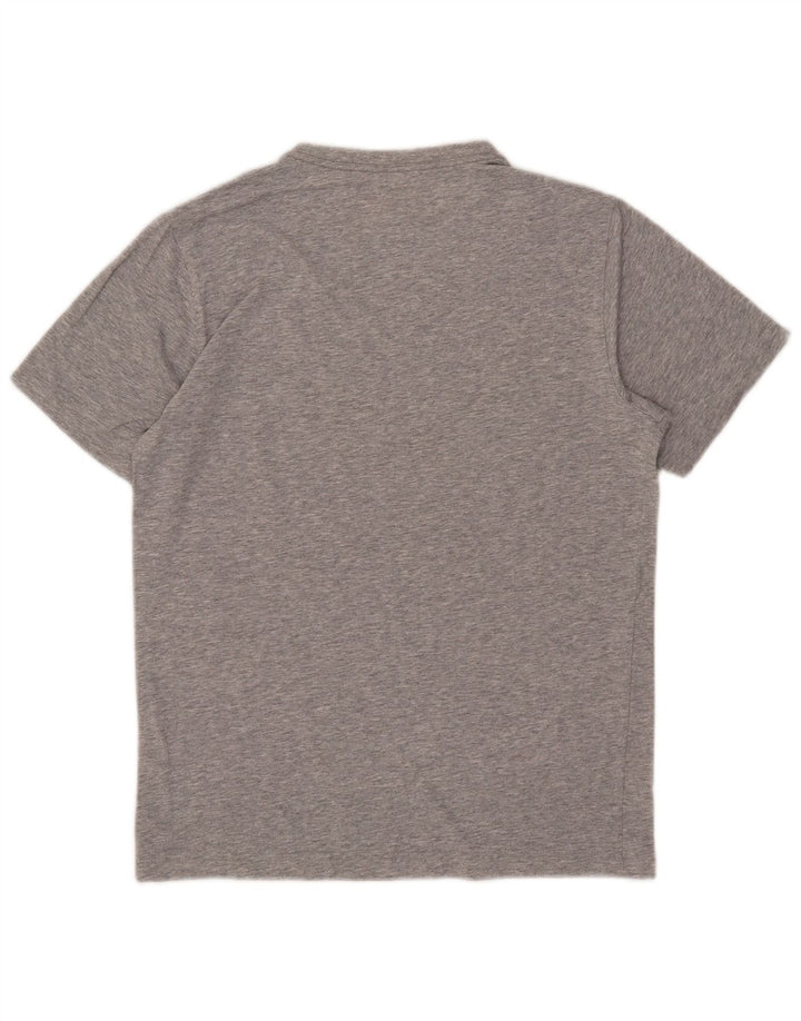New Balance Hombre Camiseta Gráfica Top Pequeño Gris