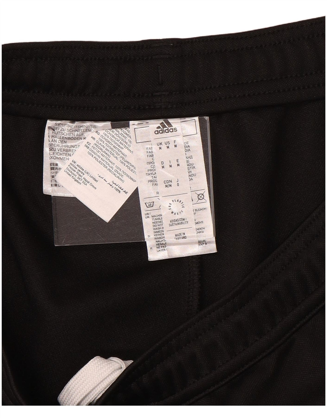 ADIDAS Hombre Aeroready Chándal Pantalón Mediano Negro Poliéster