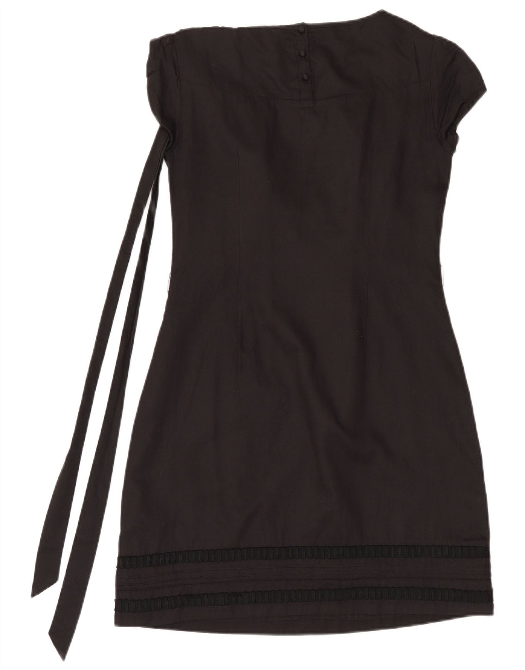 Monsoon Vestido tubo para mujer UK 42 Mediano Algodón negro