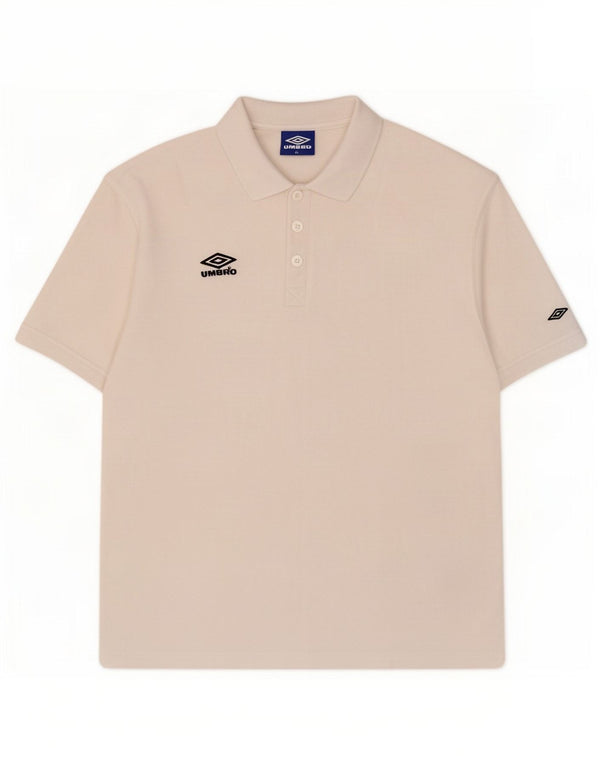 Polo Umbro Hombre XL Blanco Poliéster