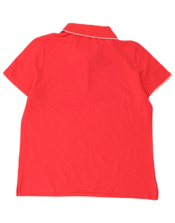 Crew Clothing Polo para mujer UK 40 Grande Algodón rojo