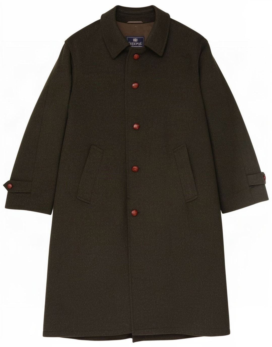 Abrigo Lord para hombre IT 56 3XL Lana verde