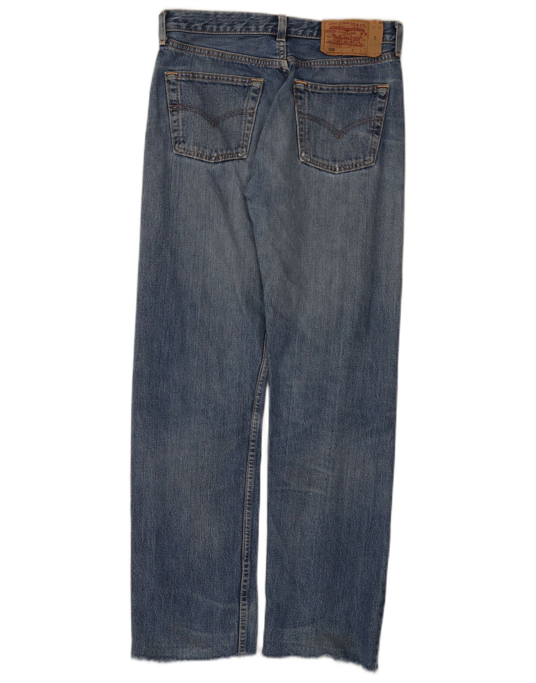 Vaqueros Levi's Mujer 501 Rectos W30 L30 Algodón Azul