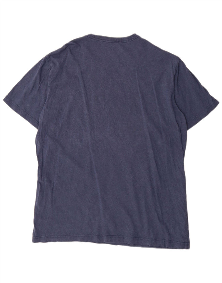 Eddie Bauer Camiseta alta para hombre Top XL Algodón azul marino