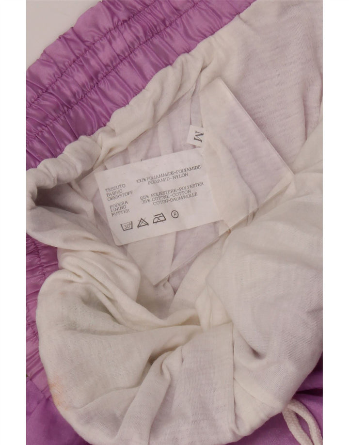 VINTAGE Pantalones de chándal para hombre Joggers Medium Purple Colourblock