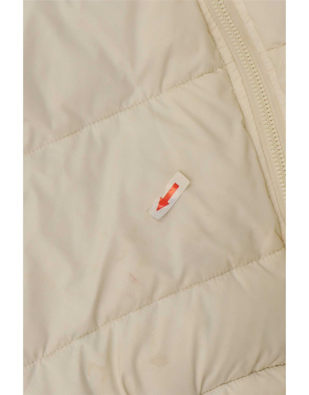 Chaqueta acolchada extragrande con capucha para mujer Ellesse UK 8 Small Off White