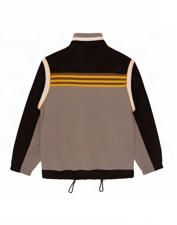 Fila Hombre Chándal Top Chaqueta IT 50 Poliéster Color Block Gris Medio
