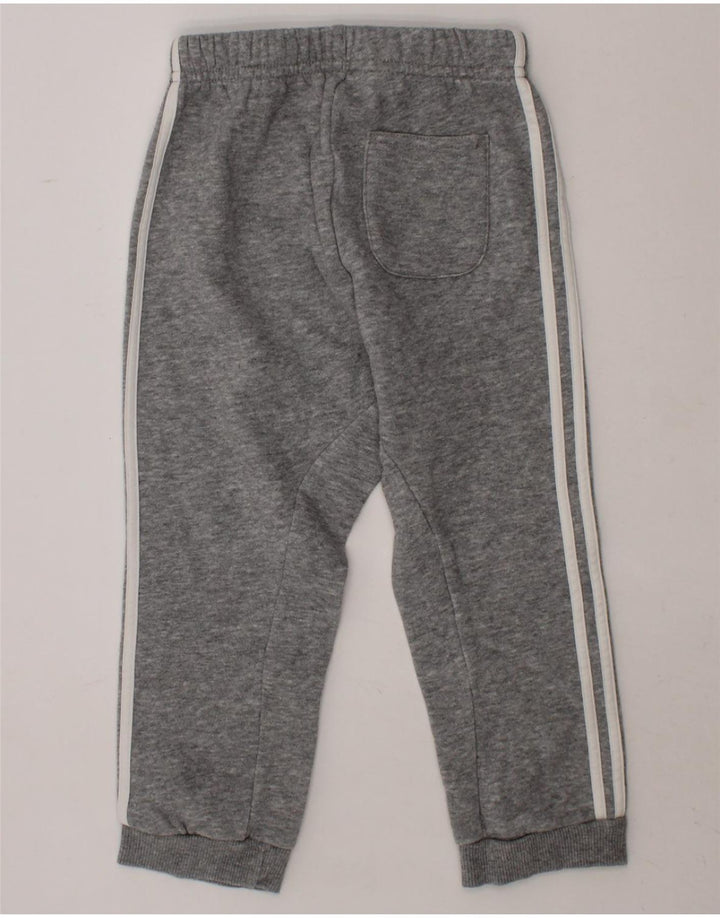 ADIDAS Boys Joggers Tracksuit Trousers 3-4 Years  Grey Vintage Adidas and Second-Hand Adidas from Messina Hembry 
