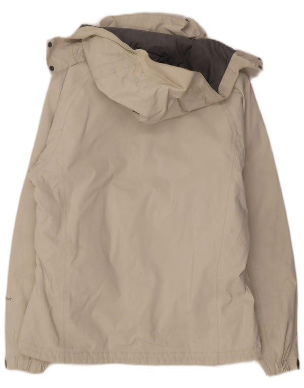 The North Face Chaqueta cortavientos con capucha para mujer UK 46 Large Off White