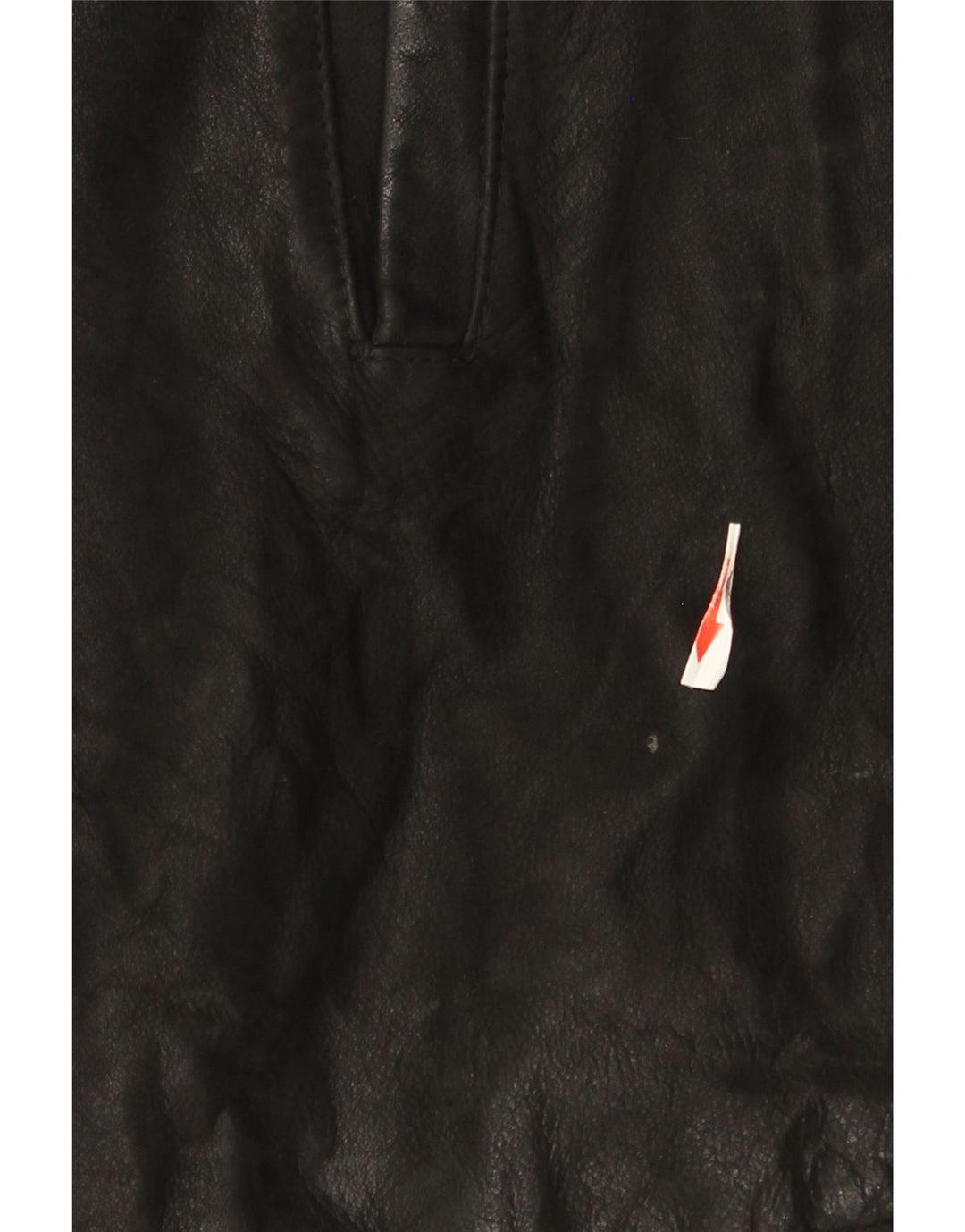 Desi Chaqueta de cuero con doble botonadura para hombre UK 42 XL Cuero negro
