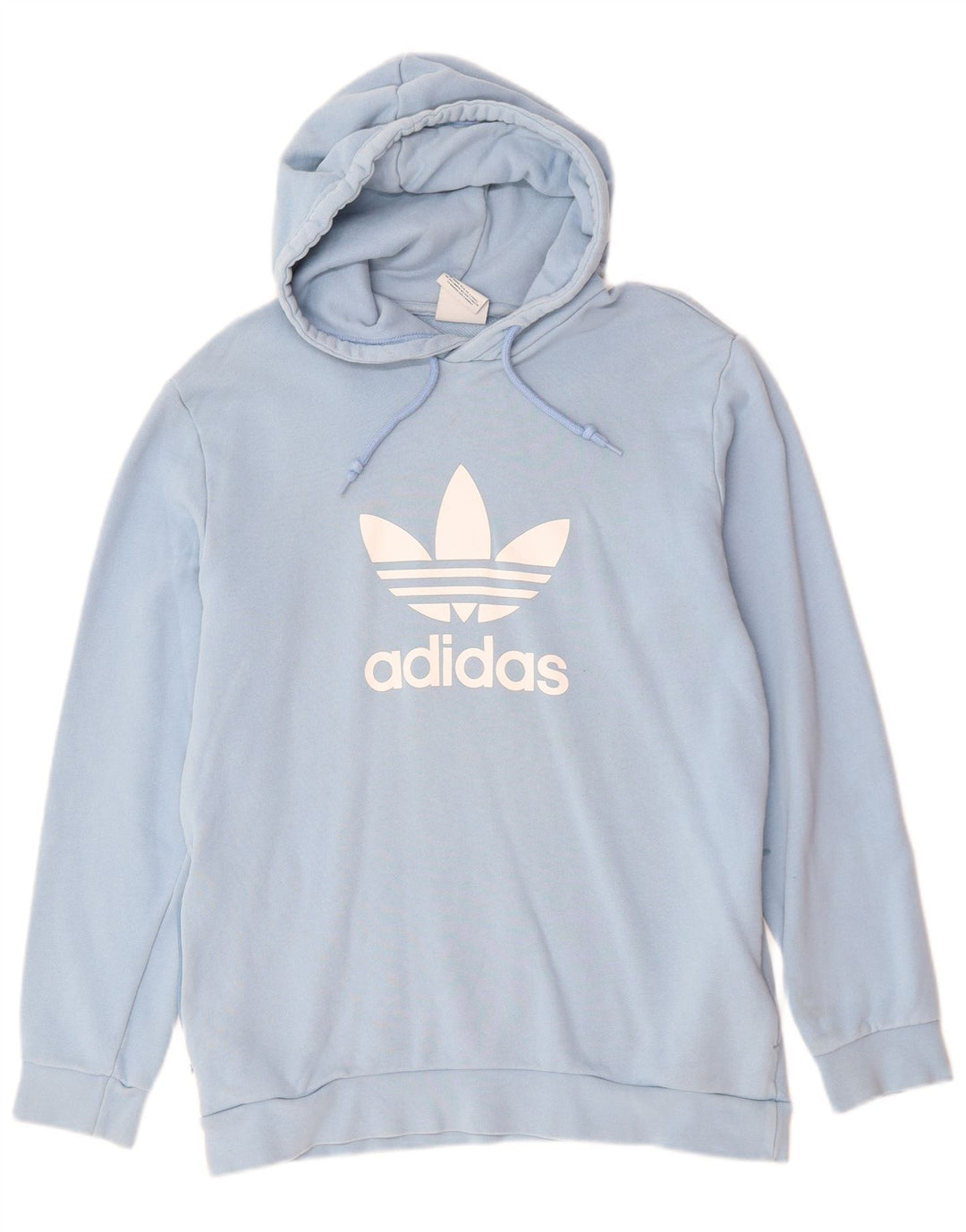 ADIDAS Hombre Graphic Sudadera con capucha Jumper Algodón azul medio