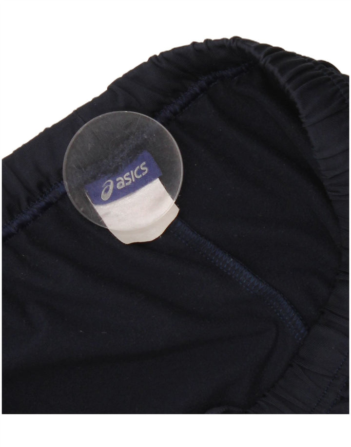 Asics - Pantalones cortos deportivos para hombre, talla grande, azul marino