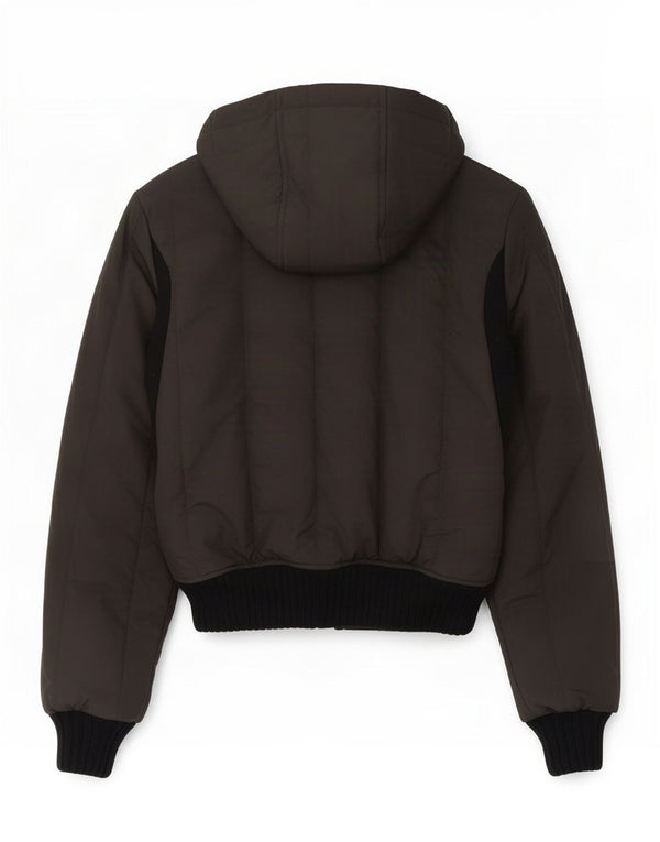 Refrigiwear Chaqueta cortavientos con capucha para mujer UK 8 Small Gris Poliéster