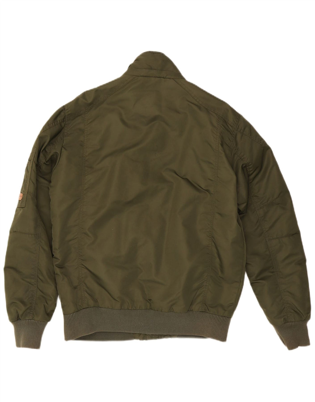 Jack & Jones Chaqueta Bomber para Hombre UK 38 Medium Caqui Nylon