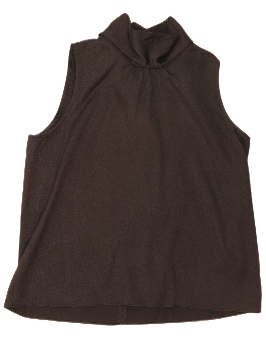 DKNY Blusa sin mangas para mujer UK 40 XL Poliéster negro