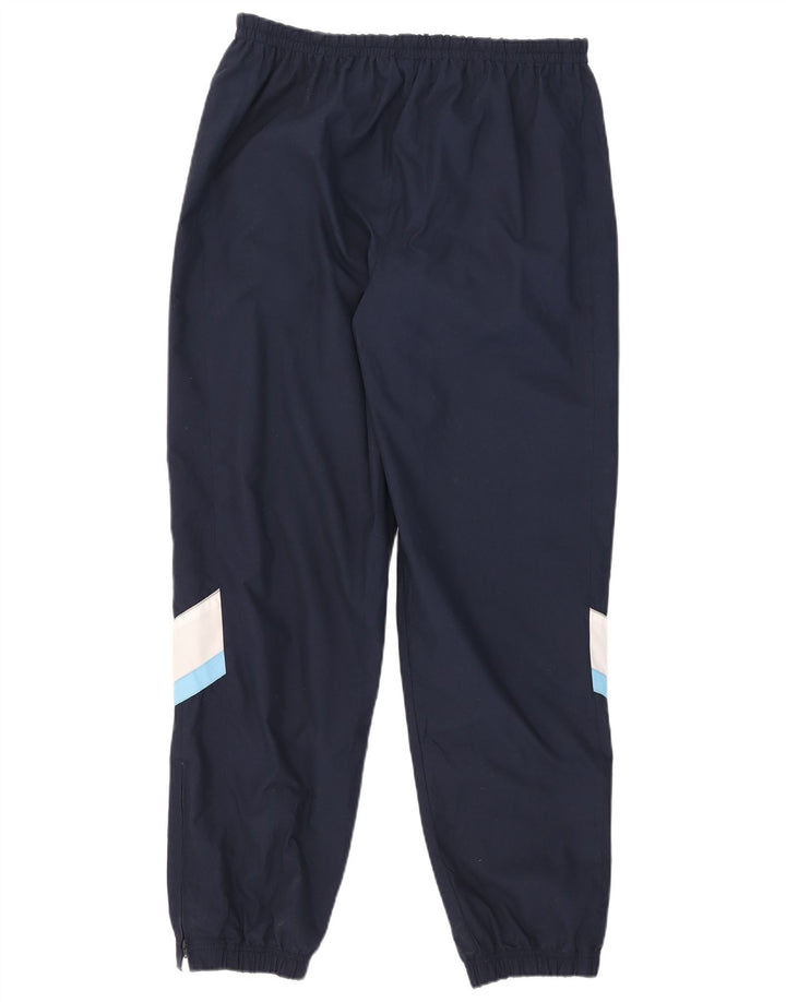 Ellesse Hombre Pantalones De Chándal Joggers Large Azul Marino Colorblock