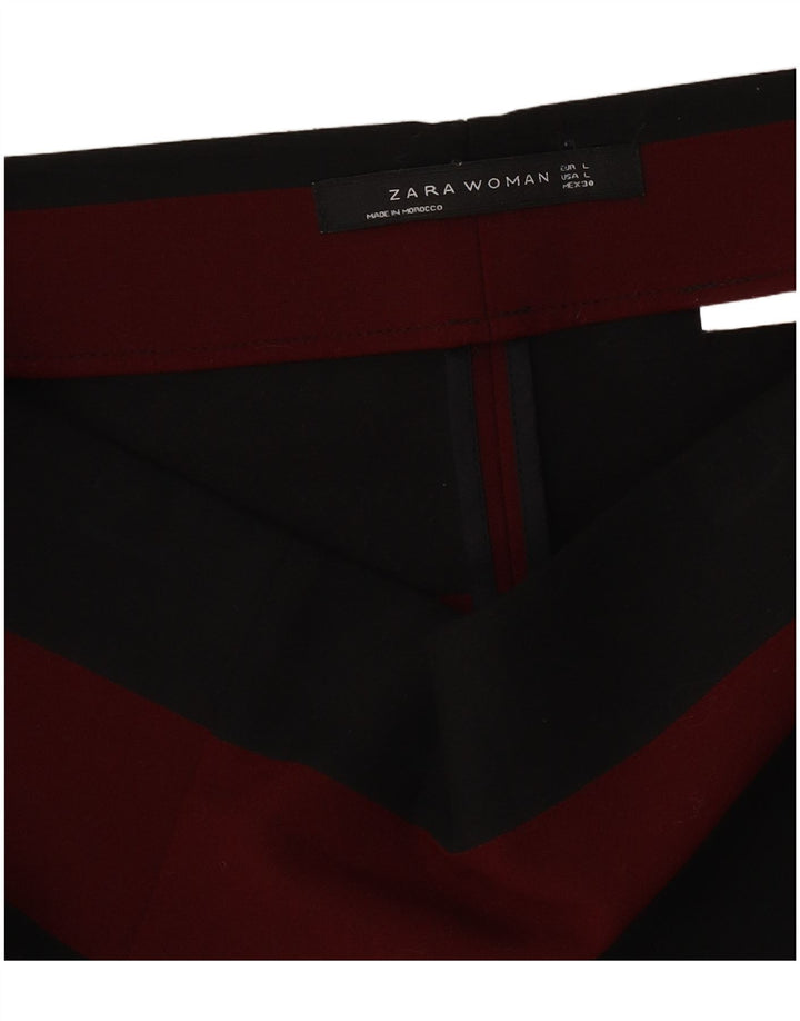 Zara Mujer Minifalda Grande W30 Rayas Negras