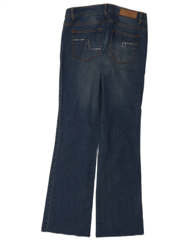 Zara Jeans Bootcut Mujer EU 40 Mediano W30 L30 Algodón Azul