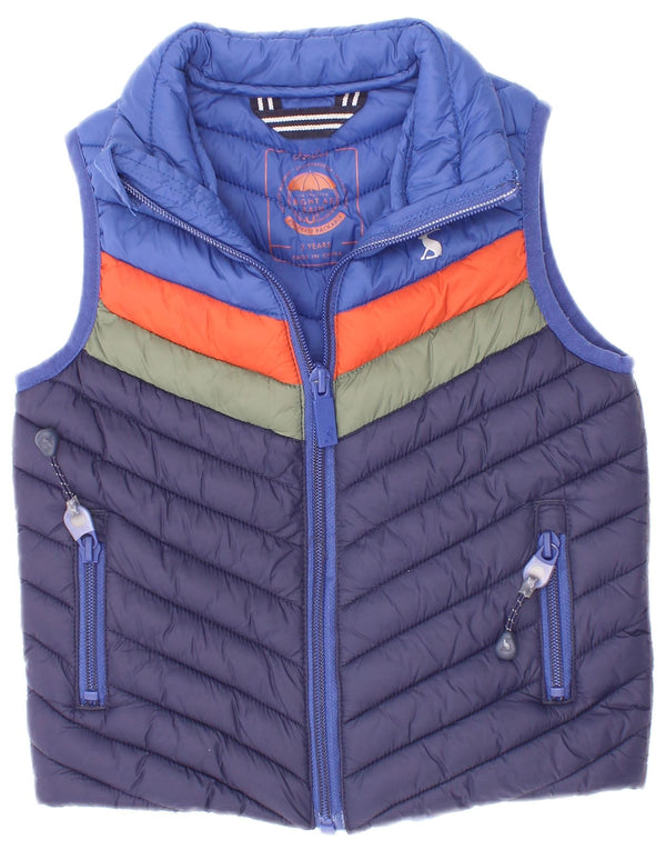 Chaleco acolchado para bebé niño Joules 18-24 meses Poliamida color block azul marino
