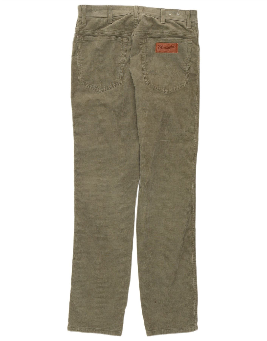 Wrangler Pantalones de pana ajustados Texas para hombre W32 L32 Algodón verde