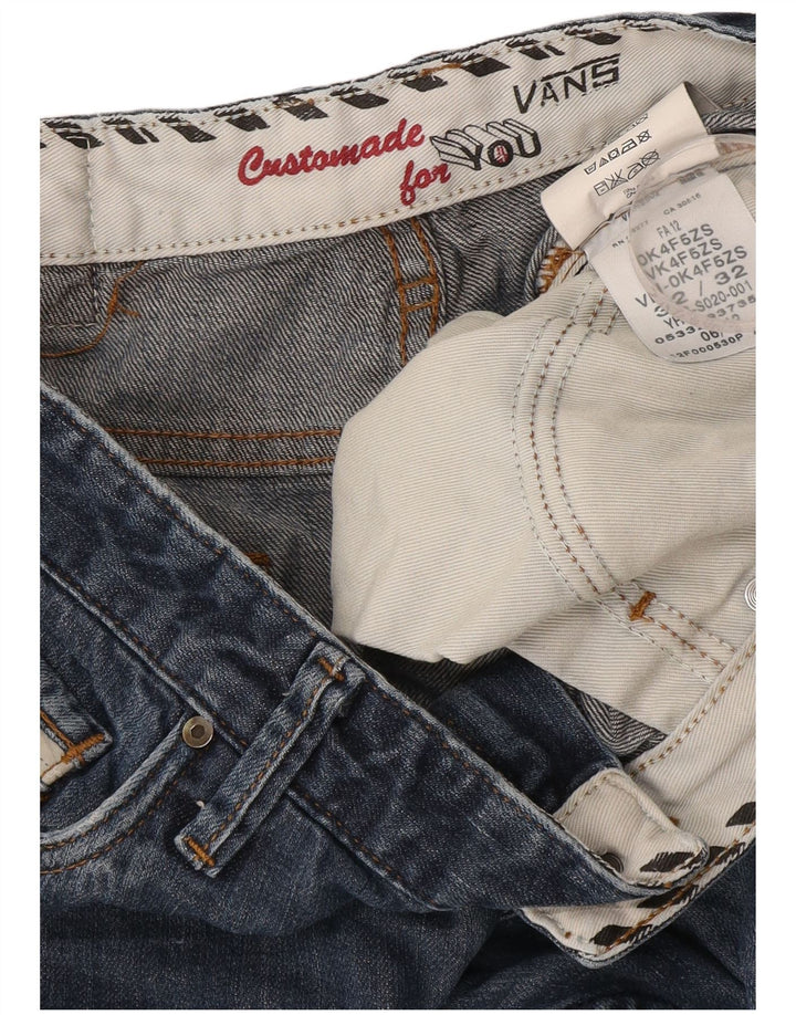 Vans Vaqueros rectos para hombre W32 L32 Algodón azul