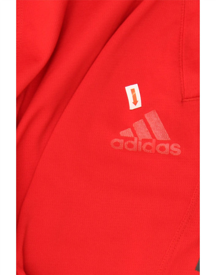 Adidas Mens Aeroready Sport Shorts Grande Rojo Poliéster