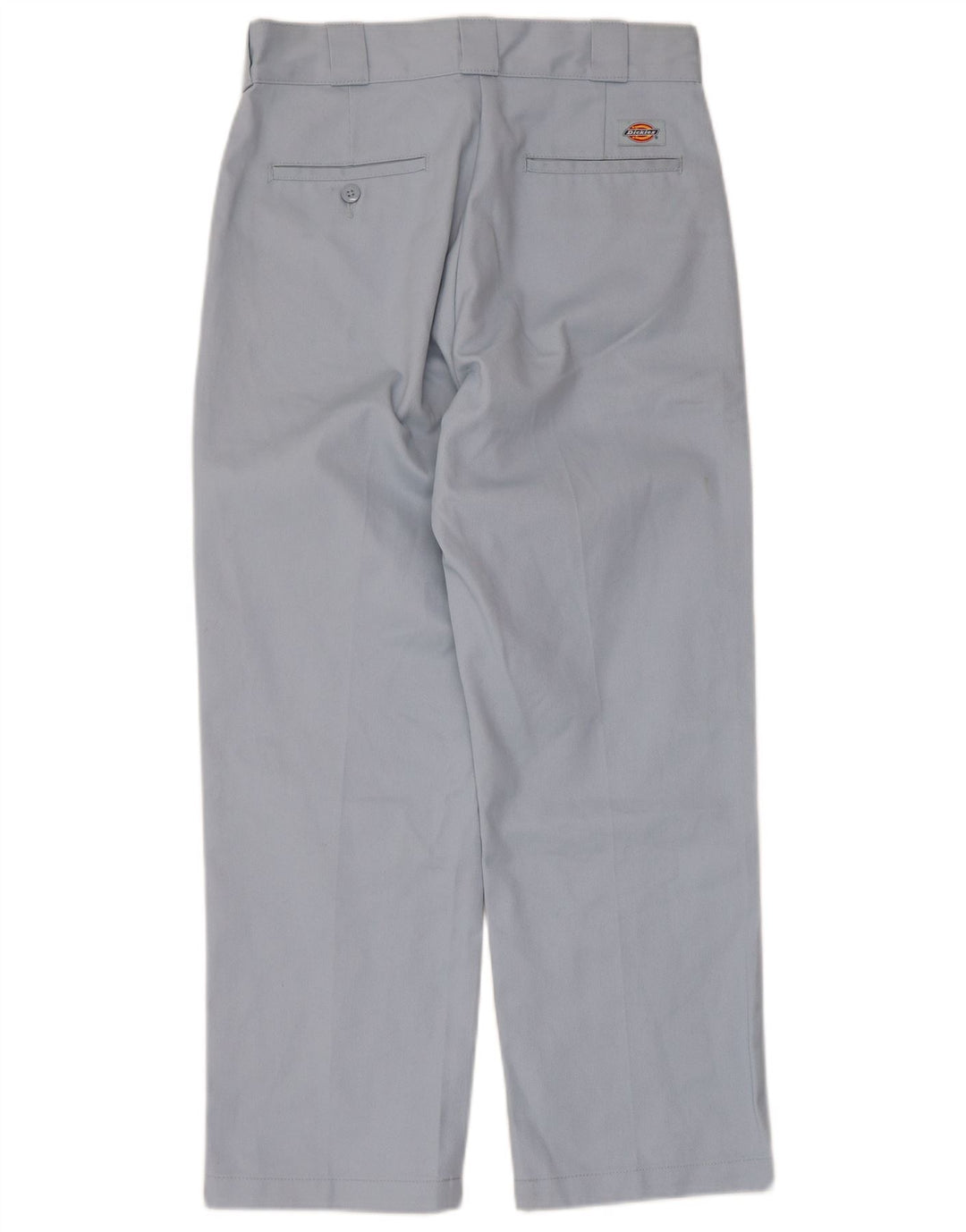 Dickies Pantalón chino recto para hombre W28 L26 Poliéster azul