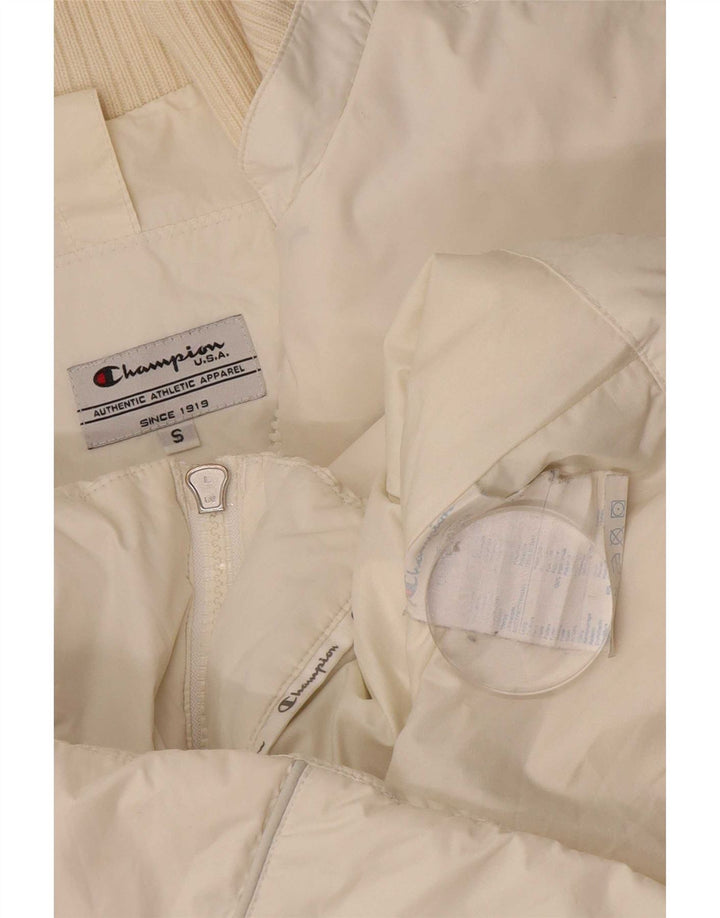 Chaqueta acolchada para mujer Champion UK 40 Small White Polyamide