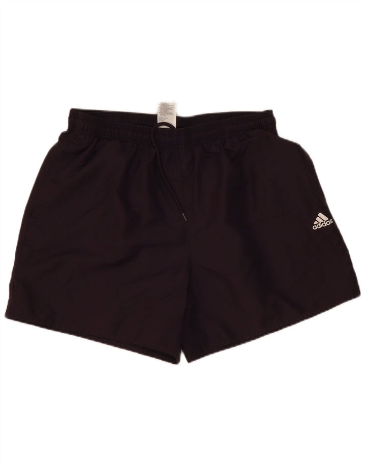 Adidas Pantalones cortos deportivos para hombre XL Azul marino Poliéster