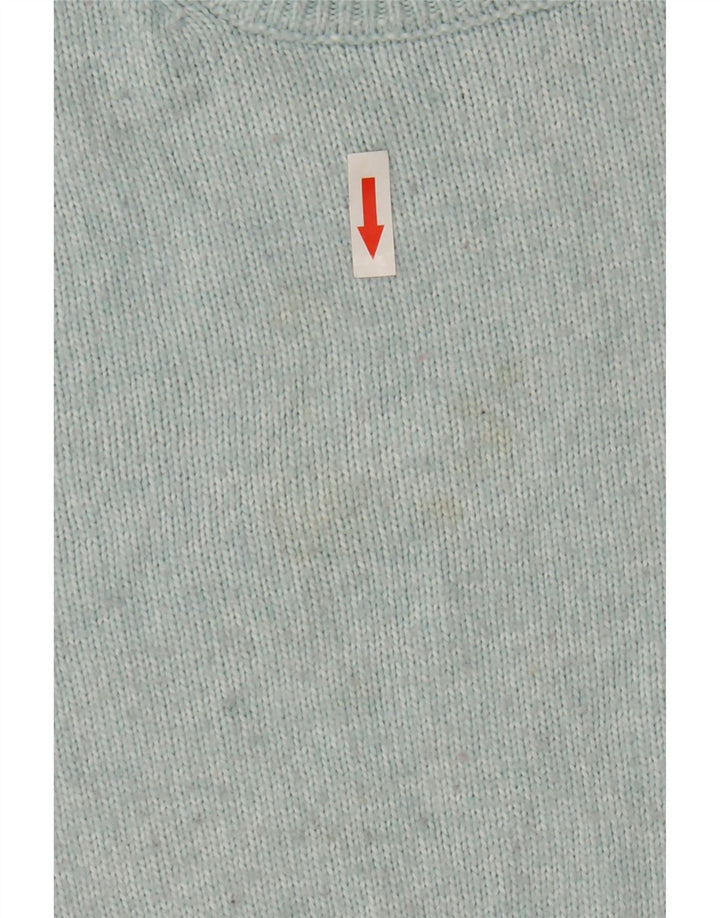 Marks & Spencer - Jersey con cuello alto para mujer, talla 40, talla M, color turquesa