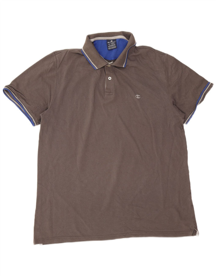 Champion Polo Hombre 2XL Gris