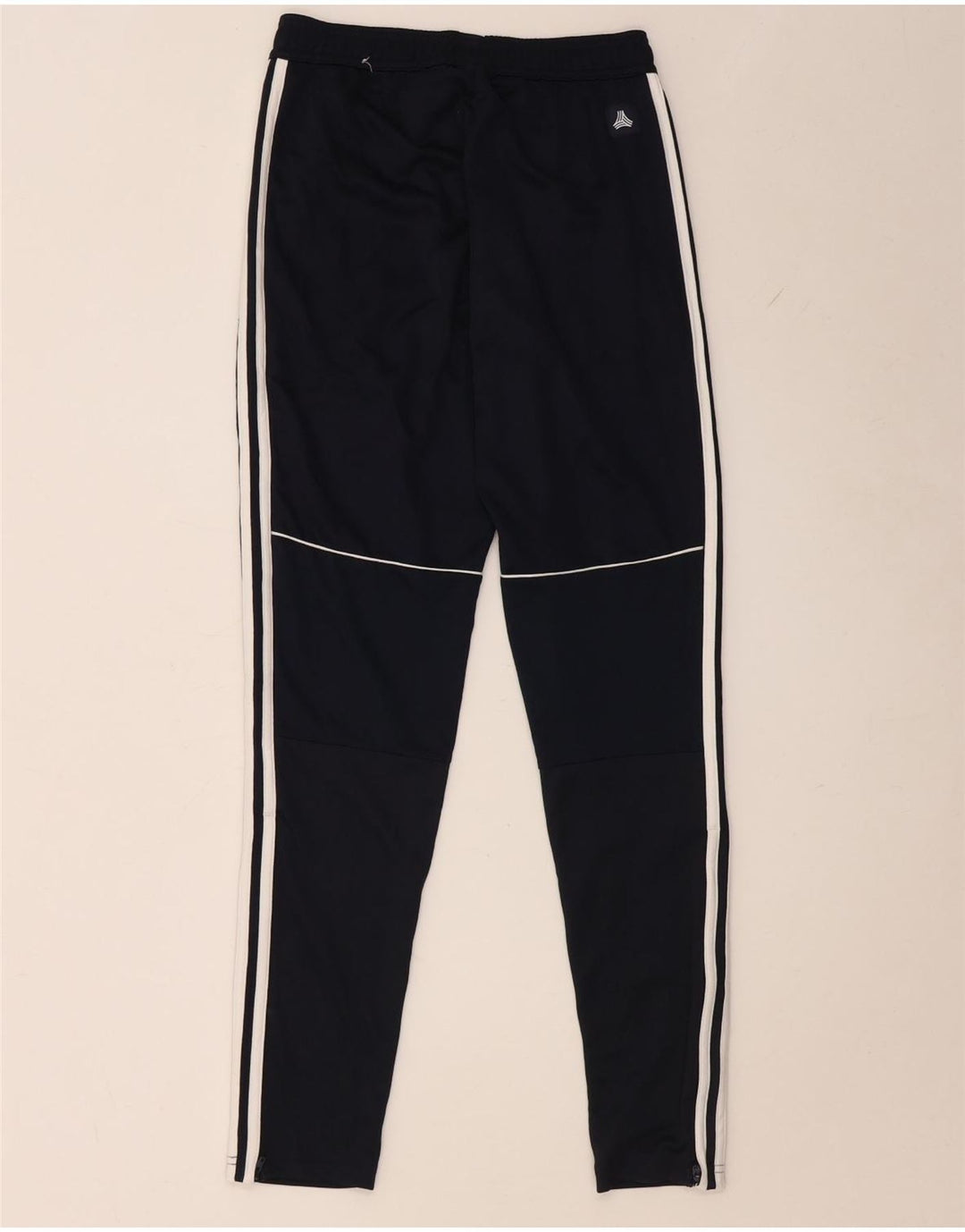Adidas Pantalones de chándal para mujer UK 4 XS Azul marino Poliéster