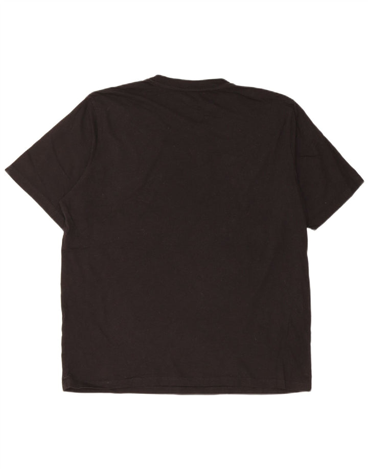 Jack & Jones Hombre Camiseta Gráfica Top XL Negro