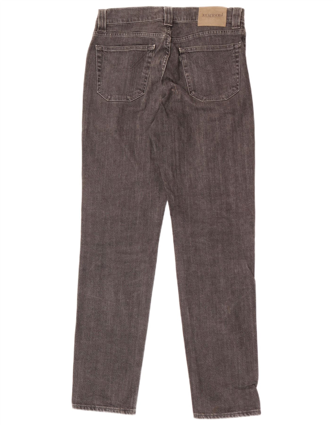Jeckerson Vaqueros ajustados para hombre W31 L32 Algodón gris