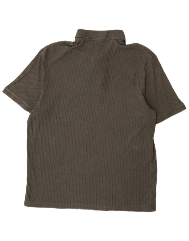 Zara Hombre Polo Gris Medio