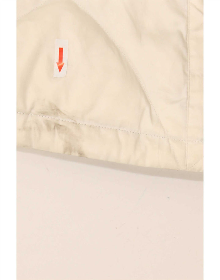 The North Face Chaqueta acolchada para mujer UK 46 Large Off White Nylon