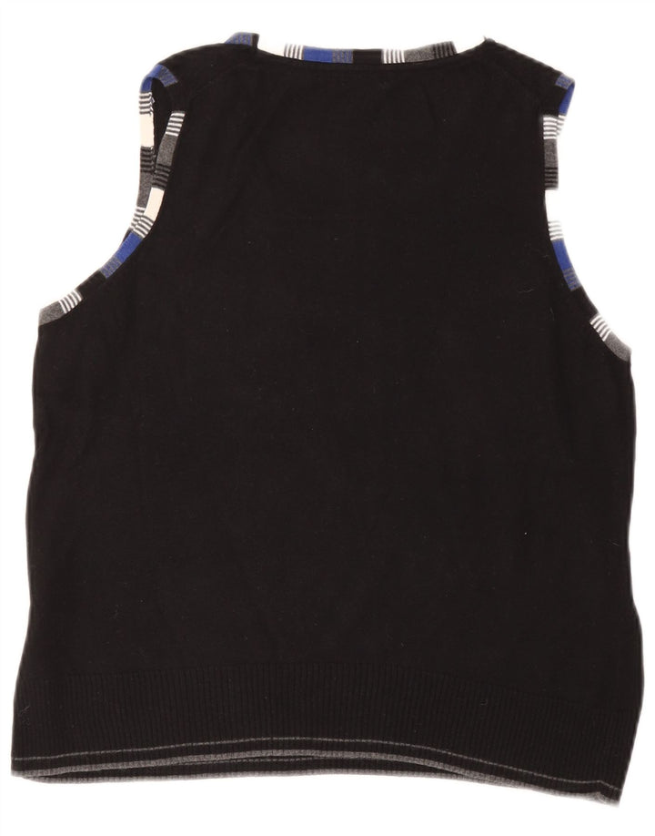 Hobbs - Camiseta sin mangas para mujer, talla 40, talla grande, algodón negro